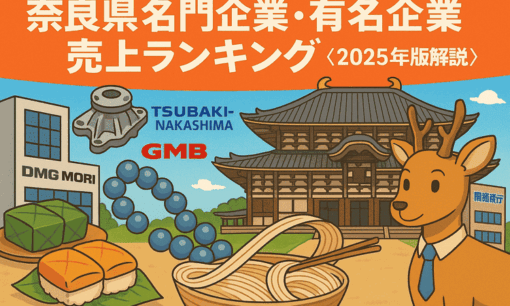 奈良県名門企業・有名企業一覧　売上ランキング〈2025年版解説〉