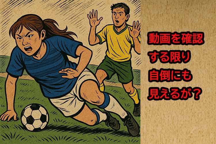 仁藤夢乃さん転倒