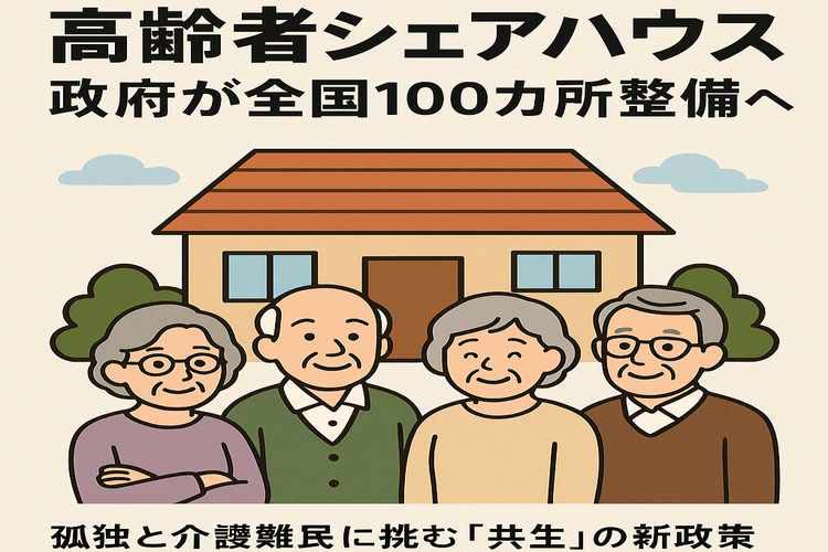 高齢者シェアハウス、政府が整備へ