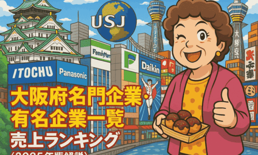 大阪府名門企業・有名企業一覧　売上ランキング〈2025年版解説〉