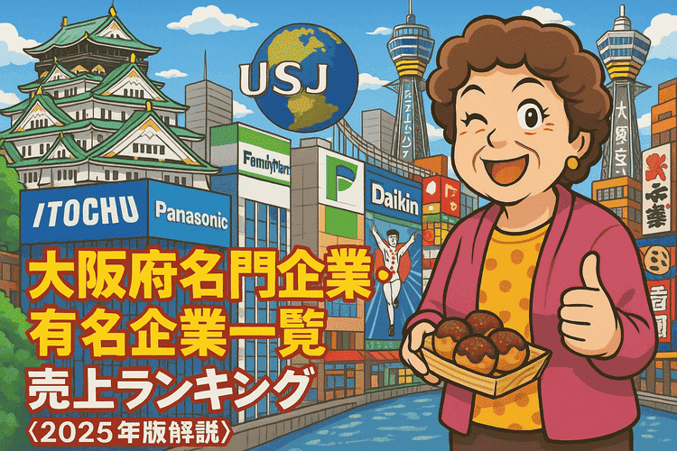 大阪府名門企業・有名企業一覧　売上ランキング〈2025年版解説〉