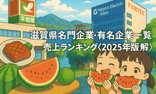 滋賀県名門企業・有名企業一覧　売上ランキング〈2025年版解説〉