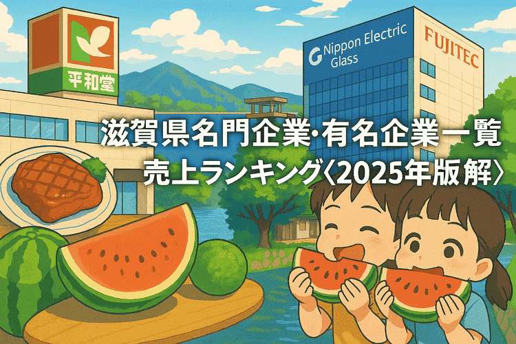 滋賀県名門企業・有名企業一覧　売上ランキング〈2025年版解説〉