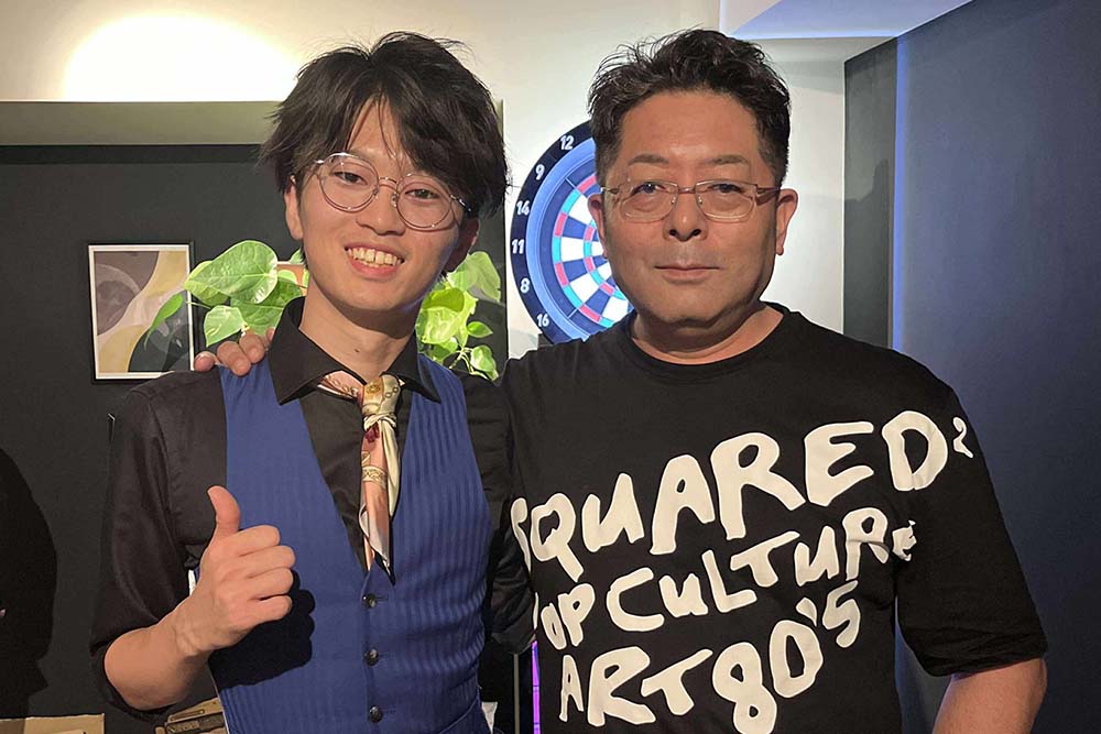 Shining 大橋星南さん　グローバルパートナーズ山本社長