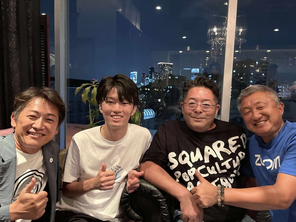 Shining 大橋星南さん　グローバルパートナーズ山本社長