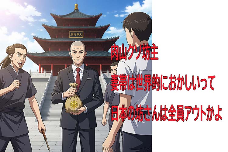 少林寺トップ住職、エロすぎて罷免