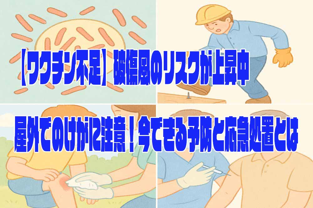 破傷風ワクチン不足