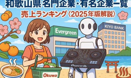 和歌山県名門企業・有名企業一覧　売上ランキング〈2025年版解説〉
