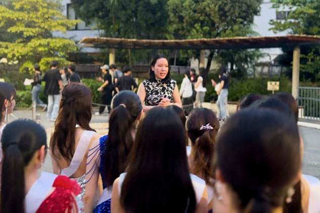 PRIDE CLINIC パレードの様子