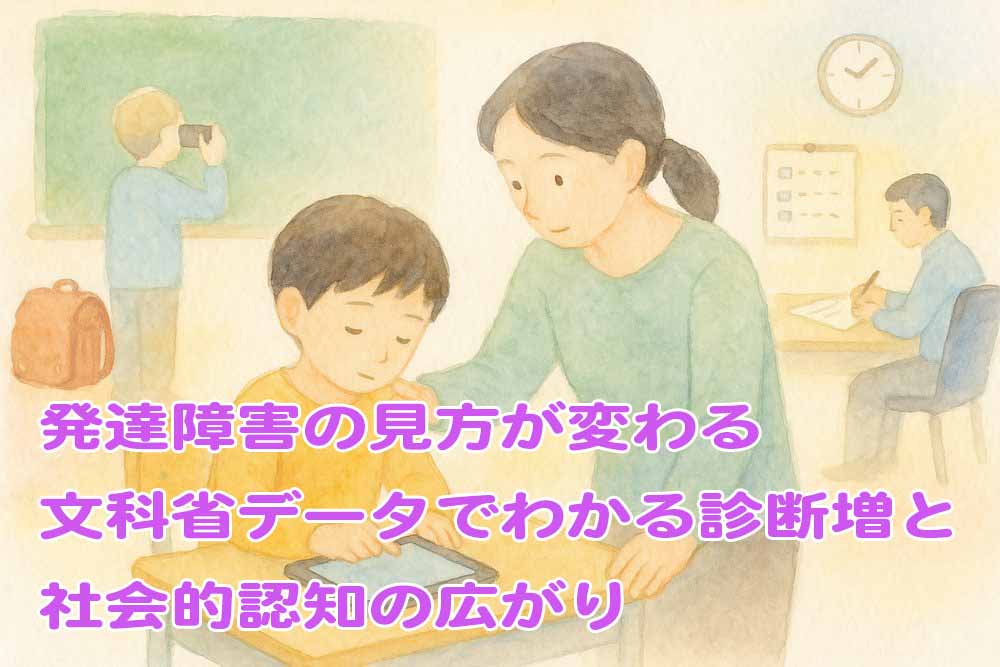 発達障害の増加は本当か？
