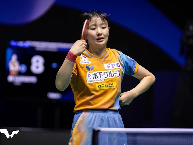 張本美和　卓球