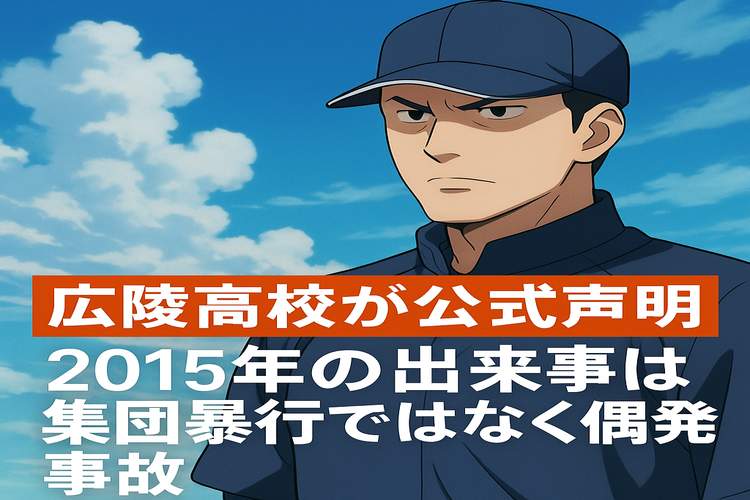 広陵高校が公式声明