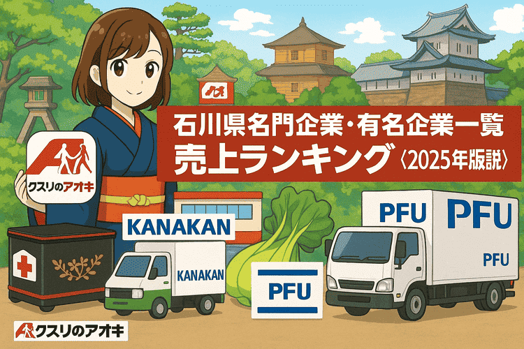 石川県名門企業・有名企業一覧 売上ランキング〈2025年版解説〉
