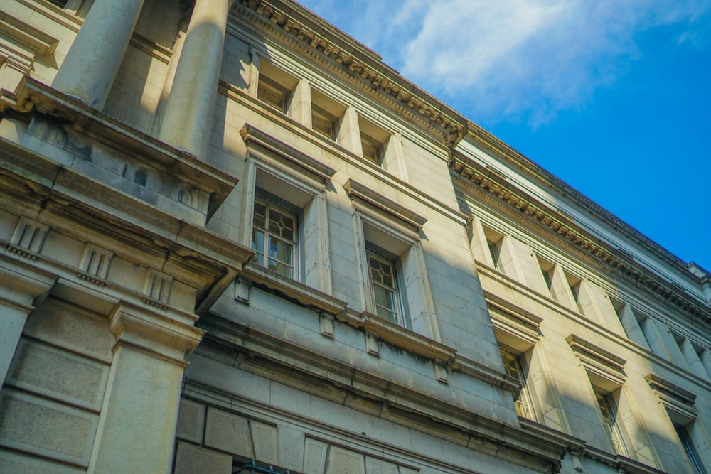 日本銀行　フリー画像