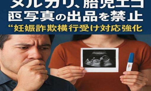 メルカリ、胎児エコー写真の出品を禁止　「妊娠詐欺」横行受け対応強化