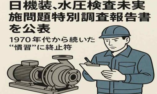 日機装、水圧検査未実施問題で特別調査報告書を公表　1970年代から続いた“慣習”に終止符