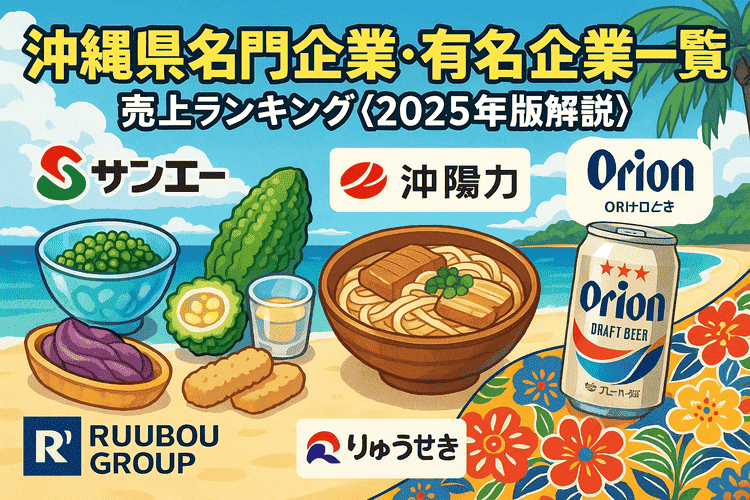 沖縄県名門企業・有名企業一覧　売上ランキング〈2025年版解説〉
