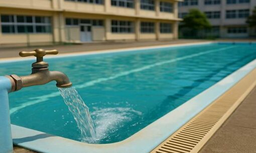 川崎市立小でプール給水栓閉め忘れ　167トン流出・14万円損害の背景と課題