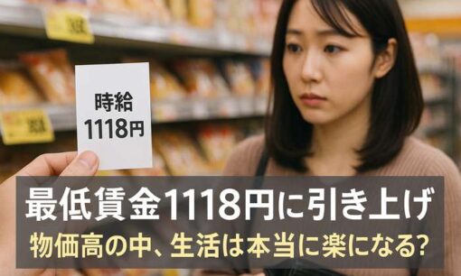 【最低賃金2025】全国平均1118円に引き上げ決定。物価高時代の「賃上げ」は誰を救うのか？