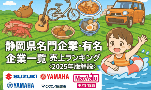 静岡県名門企業・有名企業一覧 売上ランキング〈2025年版解説〉