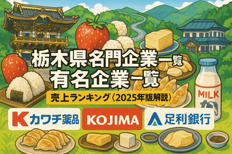 栃木県名門企業・有名企業一覧　売上ランキング〈2025年版解説〉