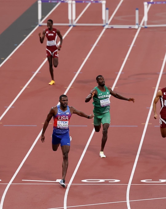 男子400mハードル