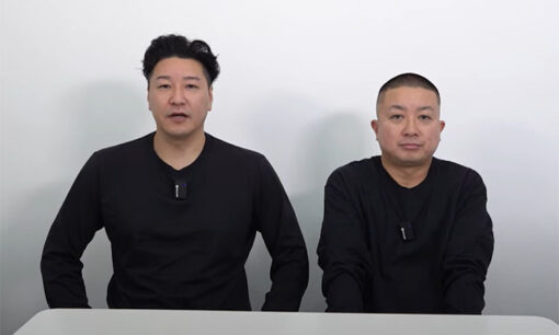 チョコプラ松尾、謝罪動画を公開　「素人発言」で炎上、相方とともに丸刈りに