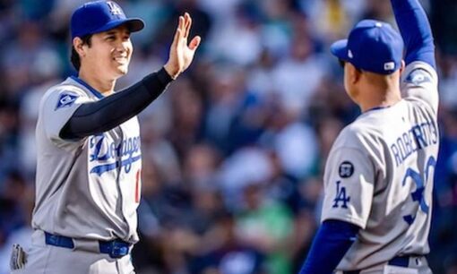 【速報】大谷翔平、自己最多55号で今季締めくくる。本塁打王は1本差で逃すもMVP最有力へ