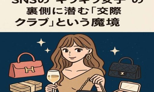交際クラブとは？  SNSのキラキラ女子・港区女子の裏側に潜むパパ活の魔境