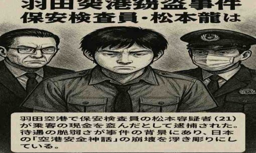 羽田空港で繰り返された“内部犯行”　保安検査員・松本龍の正体