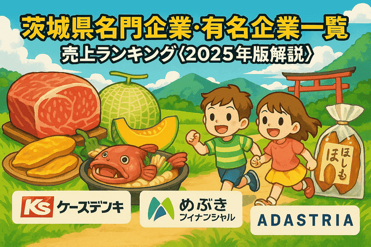 茨城県名門企業・有名企業一覧　売上ランキング〈2025年版解説〉