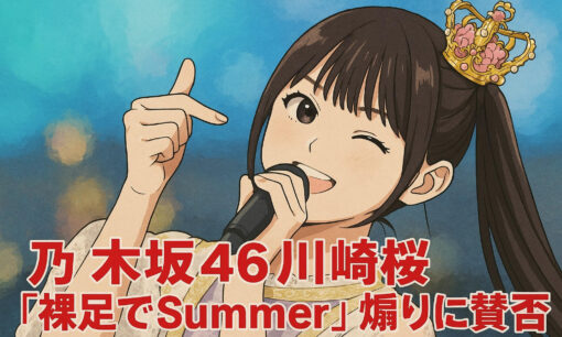 乃木坂46・川﨑桜”さくたん構文”煽りコールに賛否　「共感性羞恥で無理」「可愛すぎ」