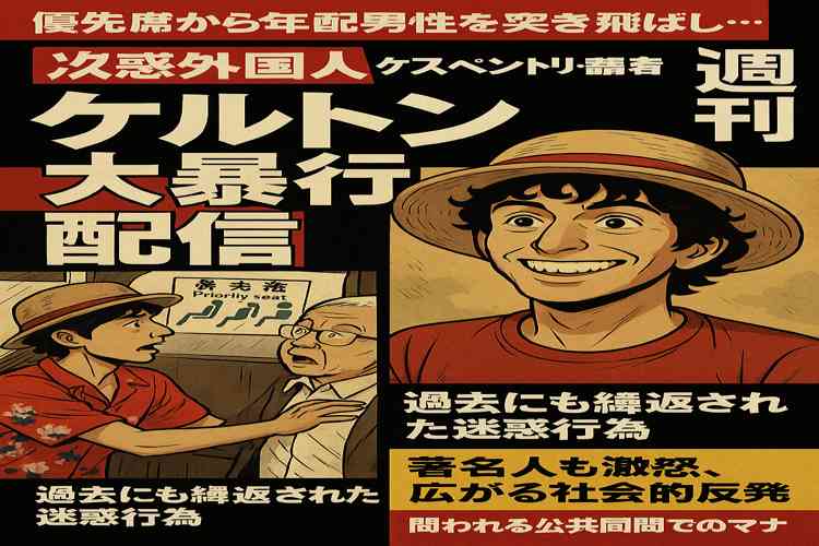 スペイン人迷惑系配信者ケルトン