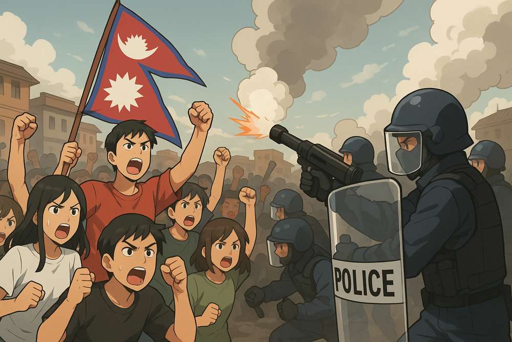 ネパールSNS禁止令を撤回