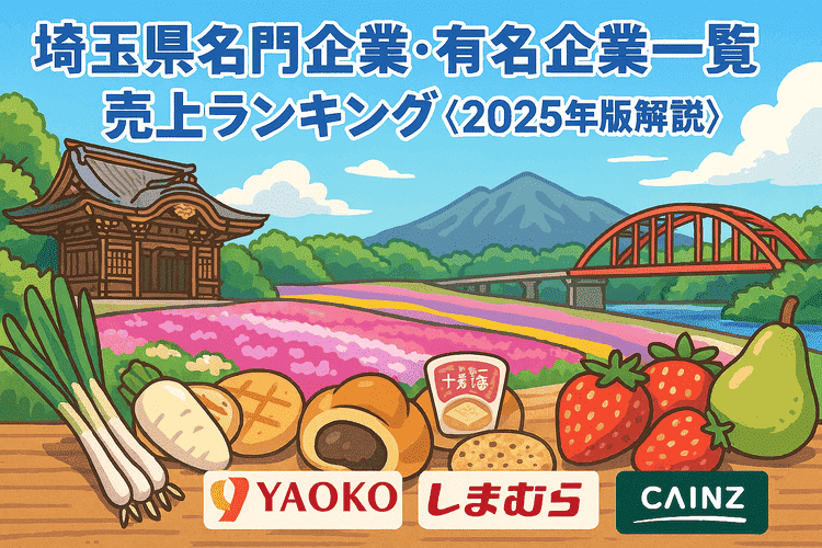 埼玉県名門企業・有名企業一覧　売上ランキング〈2025年版解説〉