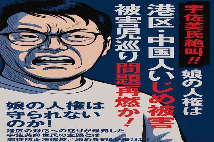 宇佐美典也さん、娘の幼稚園児不登校問題