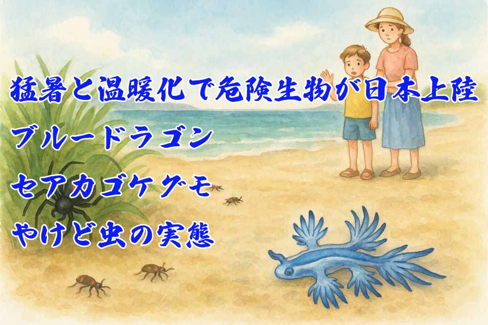 日本に上陸する危険生物