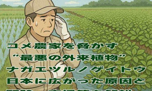 コメ農家を脅かす“最悪の外来植物”ナガエツルノゲイトウ　日本に広がった原因と駆除・支援策を解説