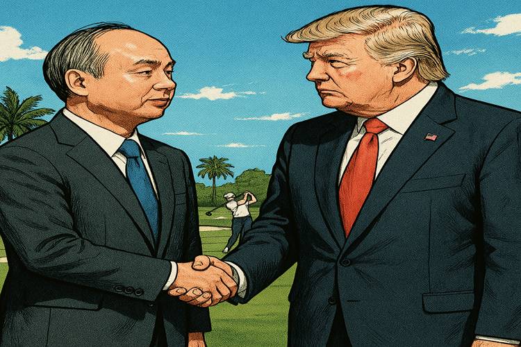 孫正義、トランプ