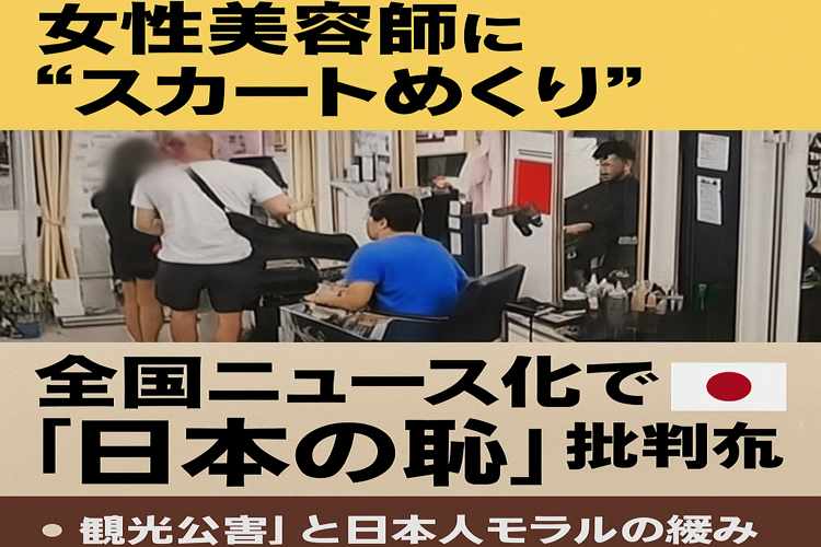 タイ美容院、日本人に怒る