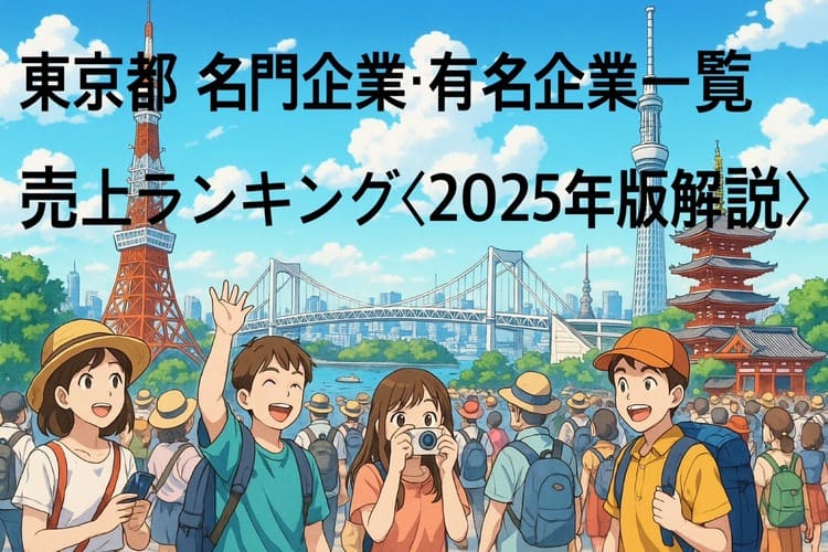 東京都名門企業・有名企業一覧 売上ランキング〈2025年版解説〉