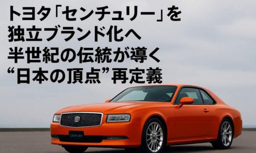 トヨタ「センチュリー」を独立ブランド化へ　半世紀の伝統が導く“日本の頂点”再定義