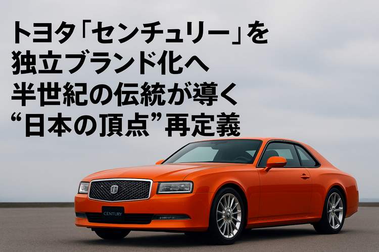 トヨタ、センチュリー独立ブランドへ