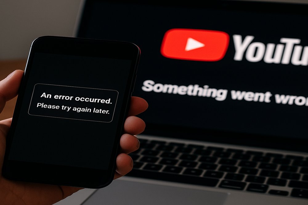 youtube システム障害