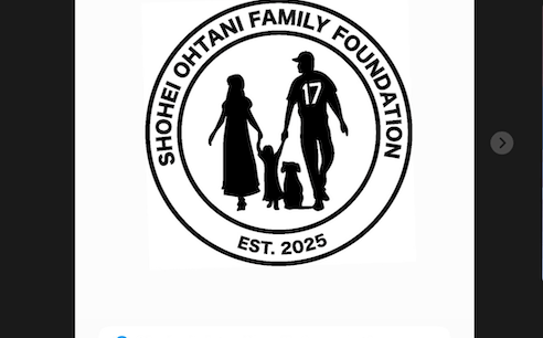 大谷翔平「ファミリー財団」始動　真美子夫人・長女・デコピン…“3人と1匹のロゴ”が示す新たな物語