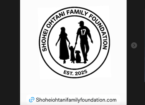 大谷翔平ファミリー財団