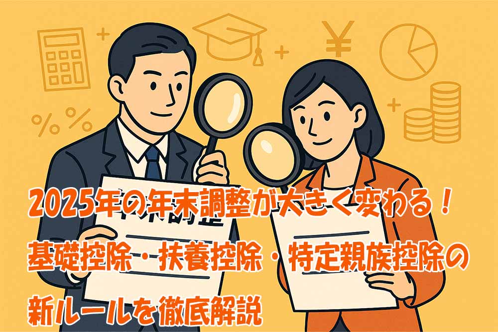 2025年度の税制改正と年末調整について