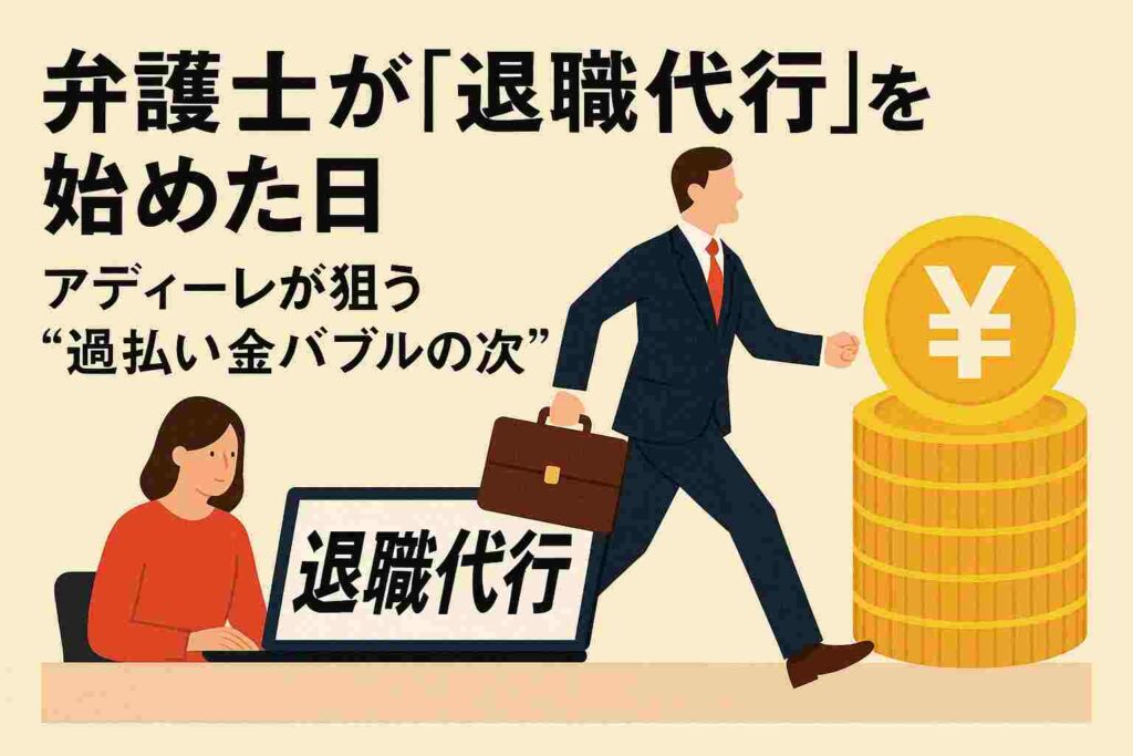 アディーレ法律事務所退職代行サービス開始