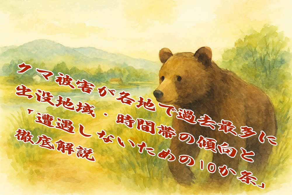 クマ被害防止対策