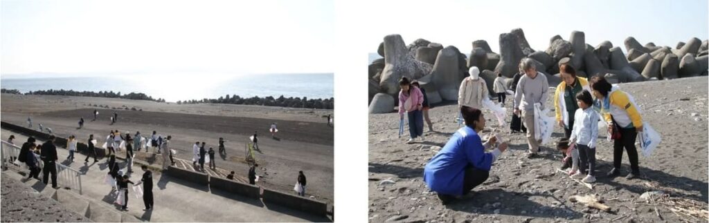 静岡UPが富士市で大規模海岸清掃を実施　158人参加で40kgの海洋ごみを回収し「CHANGE FOR THE BLUE」が示す地域連携の力